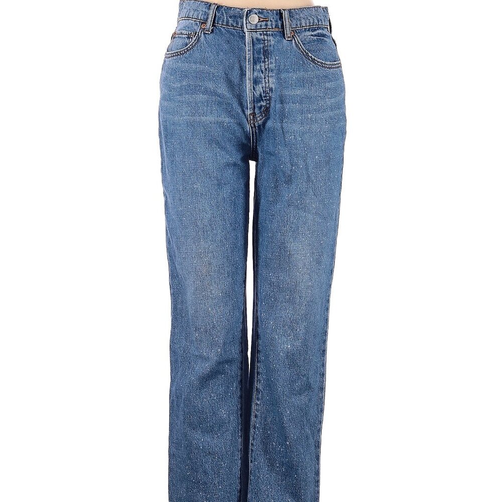 BDG Urban Outfitters Straight Leg 100% Cotton High Rise Jeans Size 28